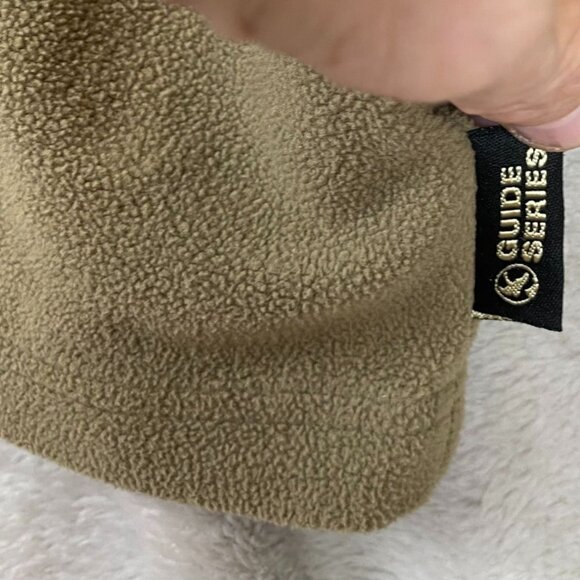 Guide Series Mens T-Shirt 3XLT Long Sleevele Fleece Pullover Outdoors Casual Tan - Picture 8 of 10